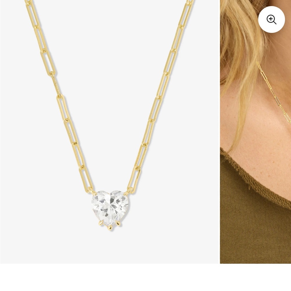NWT ✅ Melinda Maria Samantha loves you more necklace